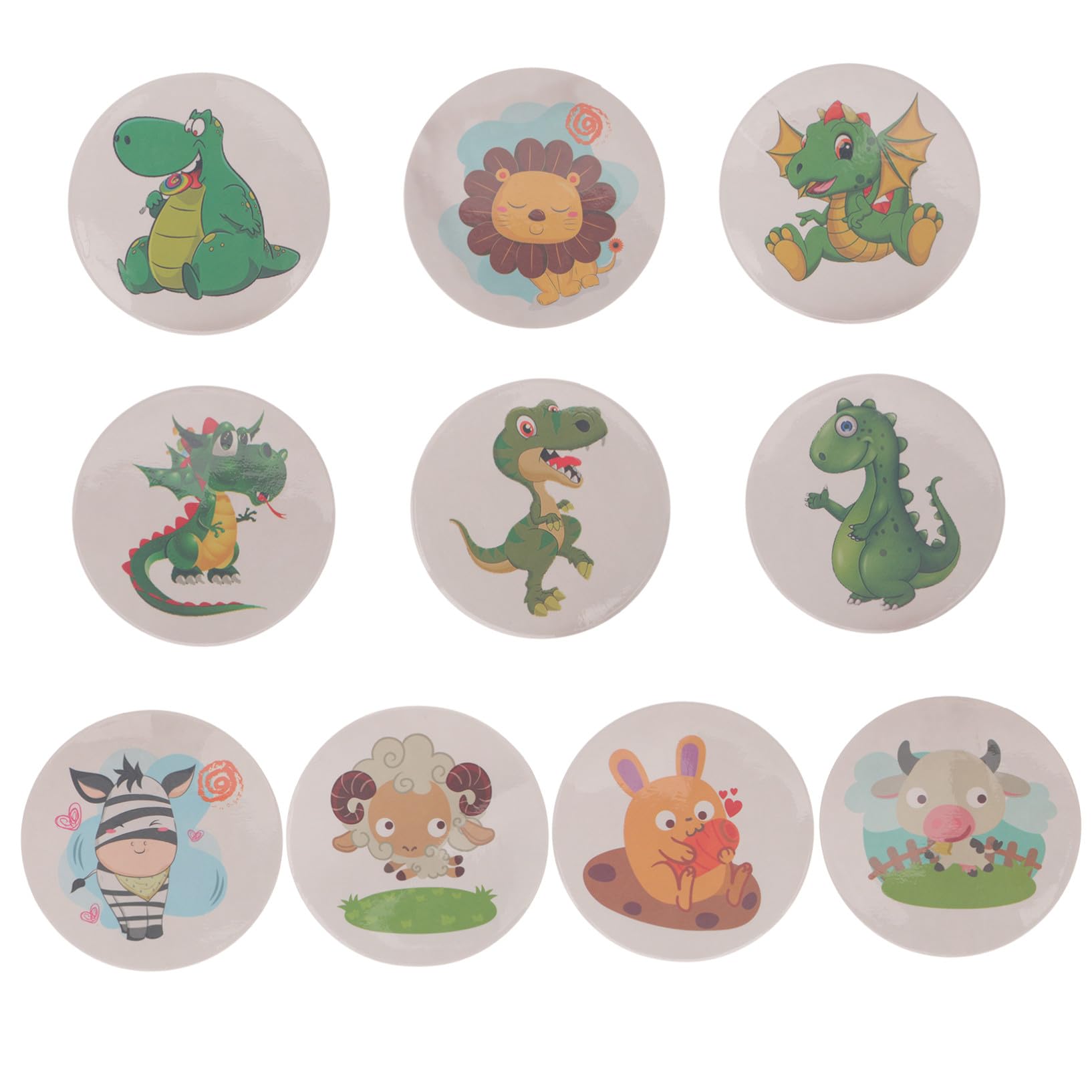 Fini le stress du pot : 10 stickers magiques changeant de couleur pour enfant