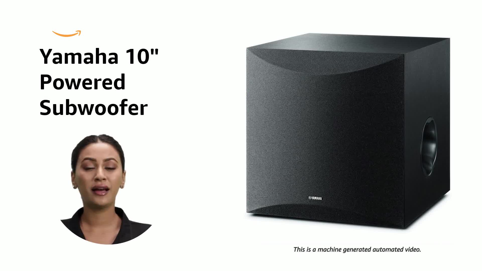 Yamaha NS-SW100 サブウーファー 箱付き Yamaha 10