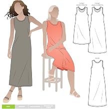 Style Arc Sewing Pattern - Kim Knit Dress - Sizes 10-22