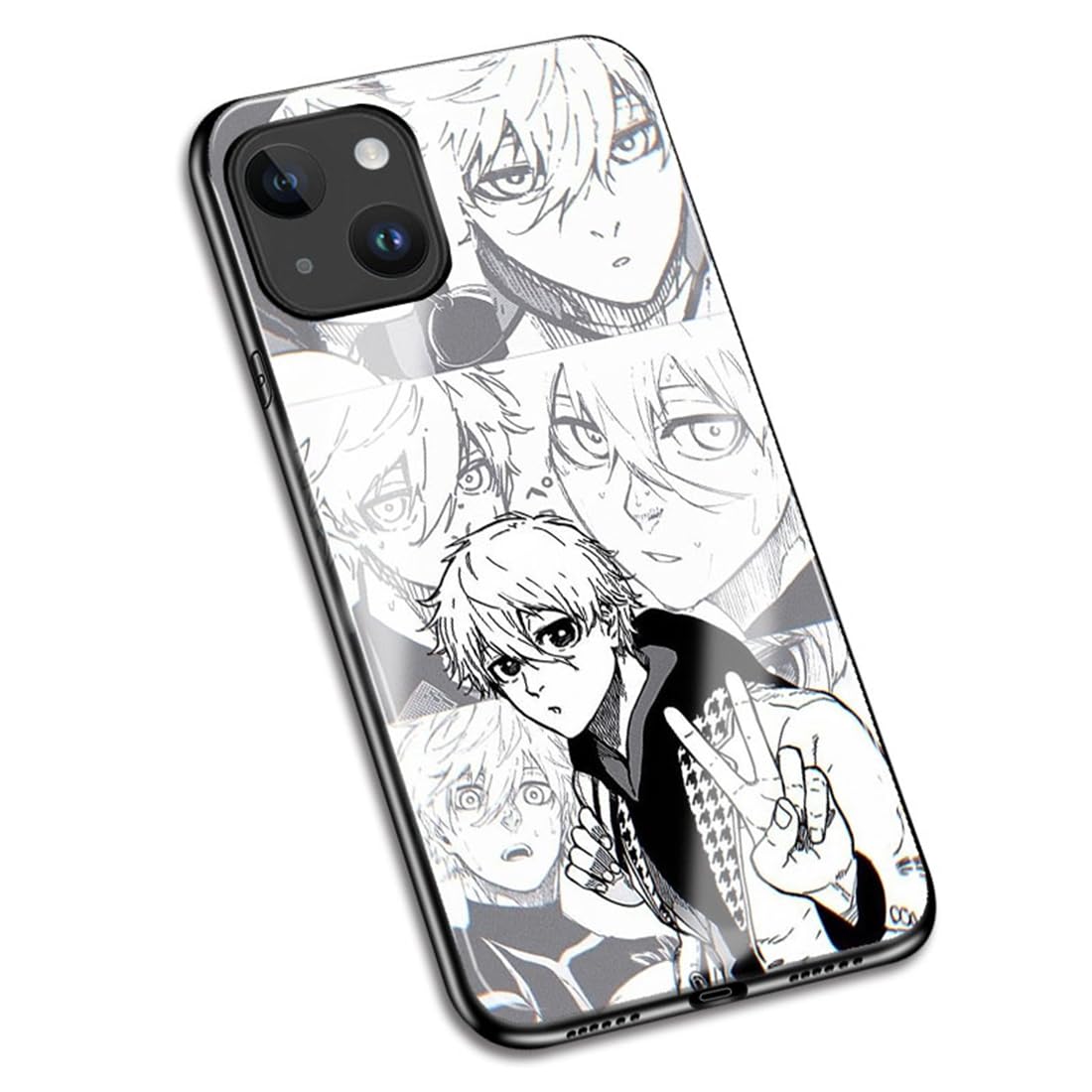 Amazon.co.jp: 強化ガラス スマホケース ブルーロック BLUE LOCK