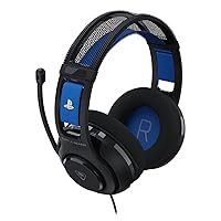 Turtle Beach Atlas 200 Cuffie Nero da gioco cablate con licenza ufficiale per PlayStation
