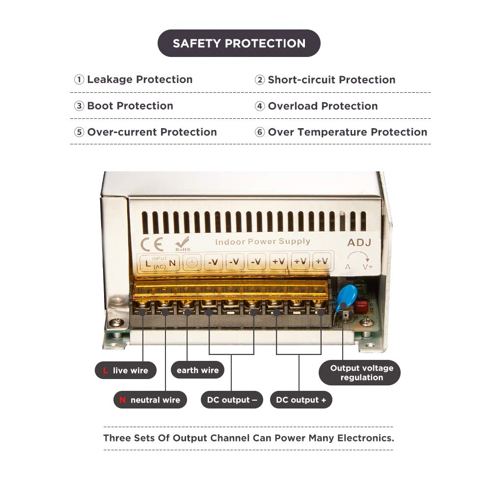 Transistor Led Switch48v Snapklik.com : 48V 1667A 800W LED Switch Power Supply Driver AC 115 ...