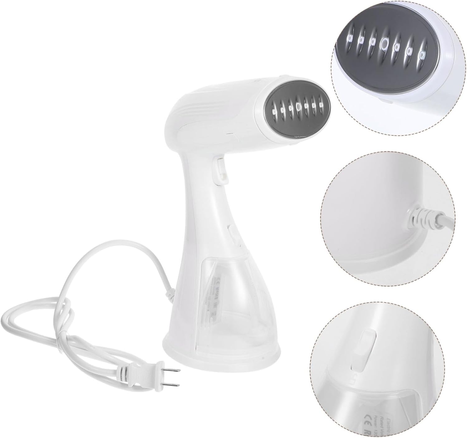 Garneck Travel Portable Handheld Clothes Steamer Efficient Wrinkle Remover for Suits Shirts and More Lightweight Design for Home and Travel