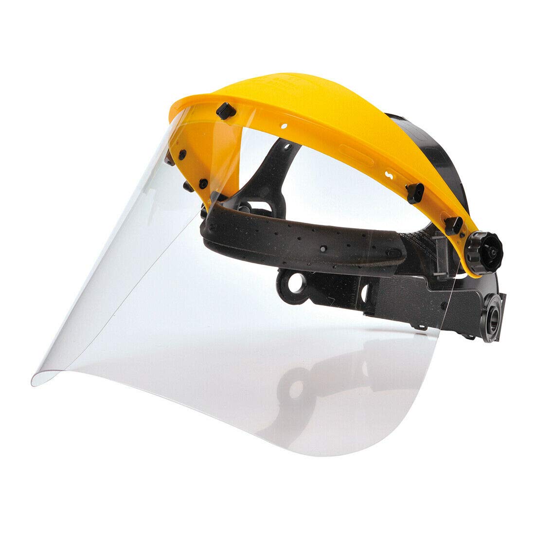 Portwest PW91 Browguard with Clear Visor Foam Sweatband Strimmer Workshop