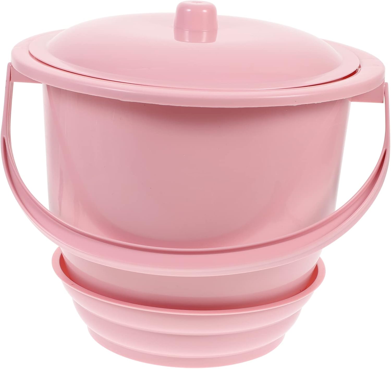 1pc Portable Urinal Bucket for Women Thickened Pee Bucket Lid Under Bed Urine Pot for Elderly Pregnant Women