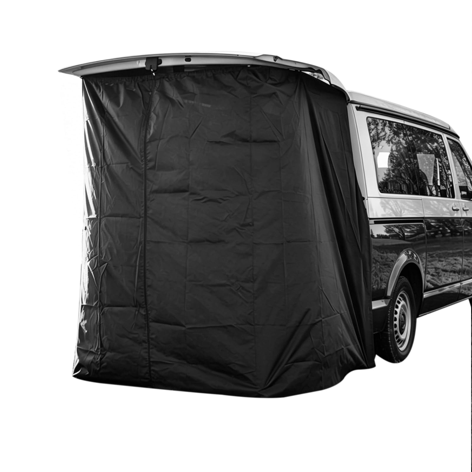 Heckklappen Zelt für VW TRANSPORT T5/T6, Heckzelt Verwendet Werden Umkleide, Duschkabine, Kochnische Oder Einfach Mehr Platz
