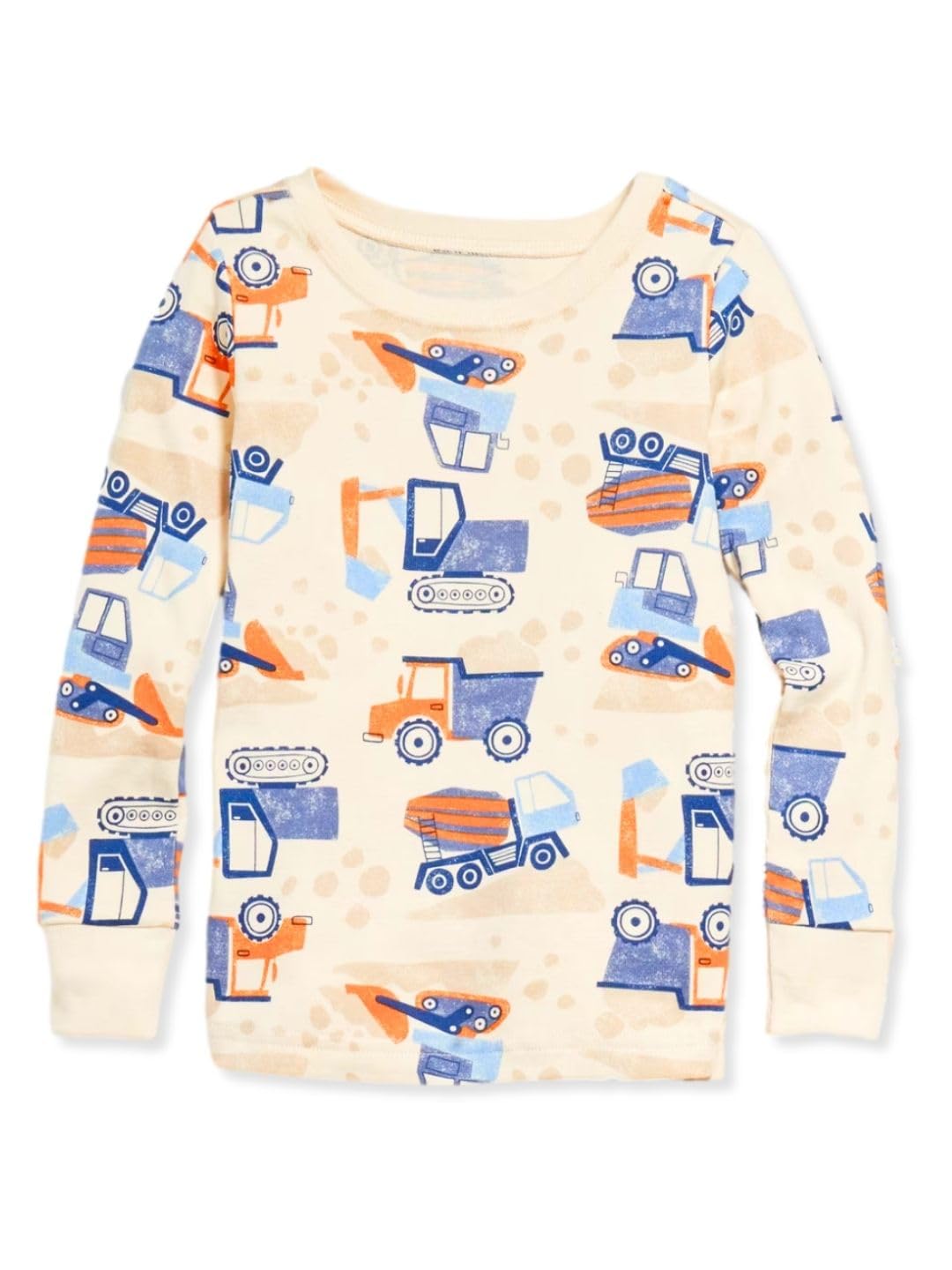 TuddyBuddy Boy's 100% Organic Cotton Ribbed Long Sleeves Tops/T-Shirt (5 Years-6 Years, Pack of 5, Assorted) - Image 3 thumbnail