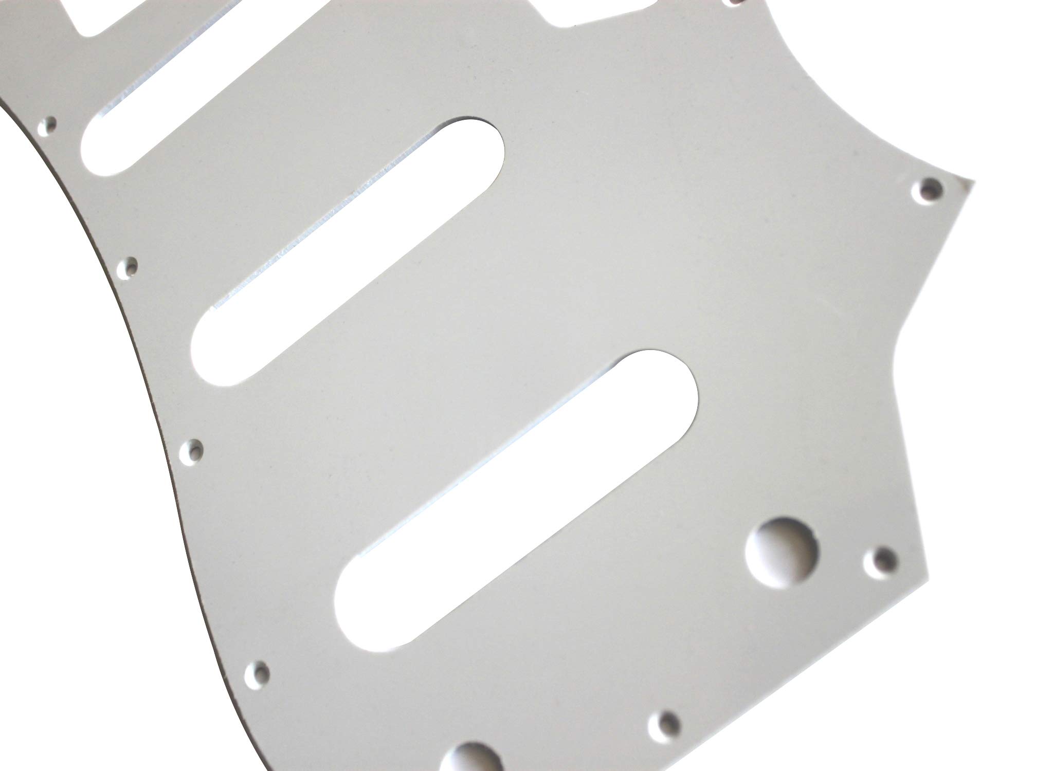 For Squier Vintage Modified Bass VI Guitar pickguard (1 Ply White)