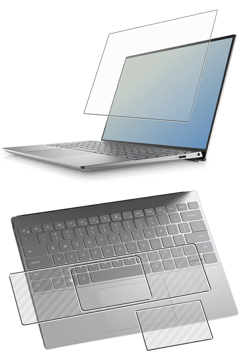 Amazon | 【3点セット(画面+パームレスト+タッチパッド)】ClearView 