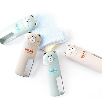 Amazon.co.jp: Koonafy クマ型 歯ブラシケース コップ 旅行