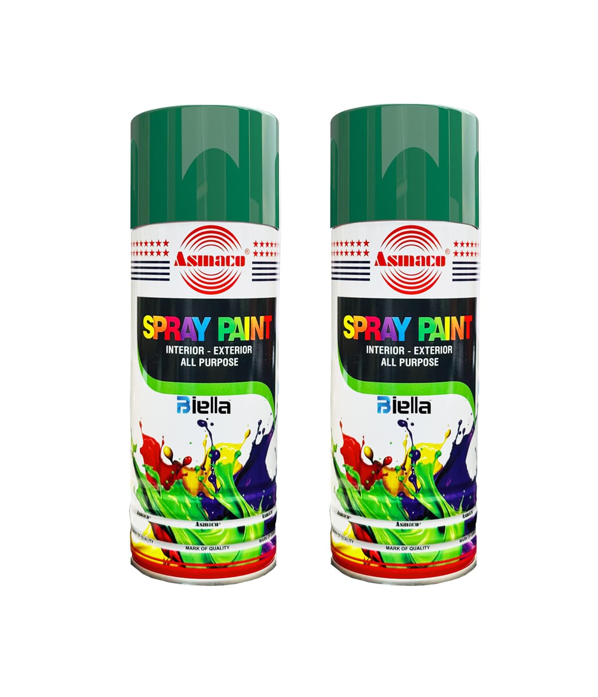 Asmaco Spray Paint (DARK GREEN 2PCS)