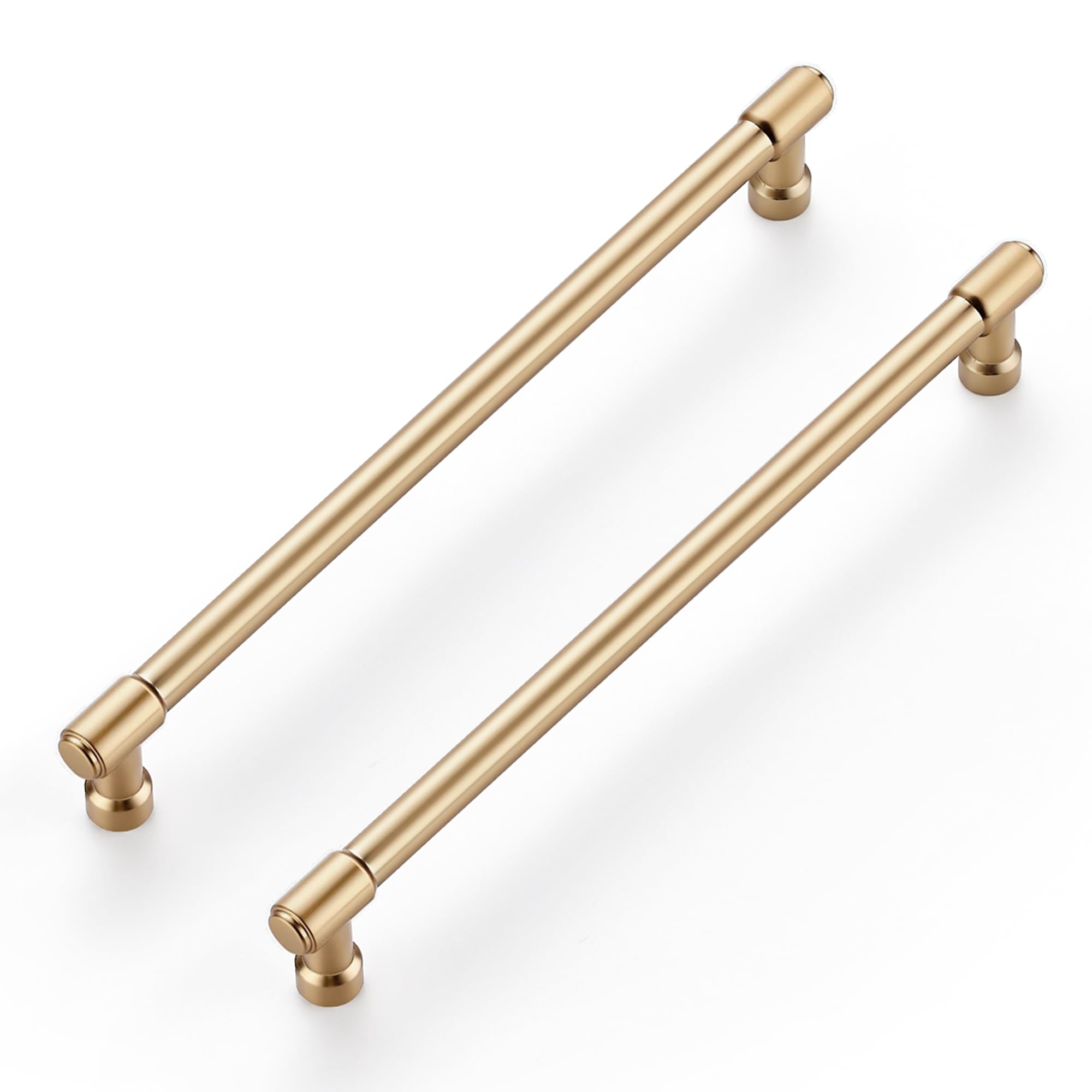 Ravinte Champagne Bronze Kitchen Pulls Cabinet Handles 8 Inch 20 Pack