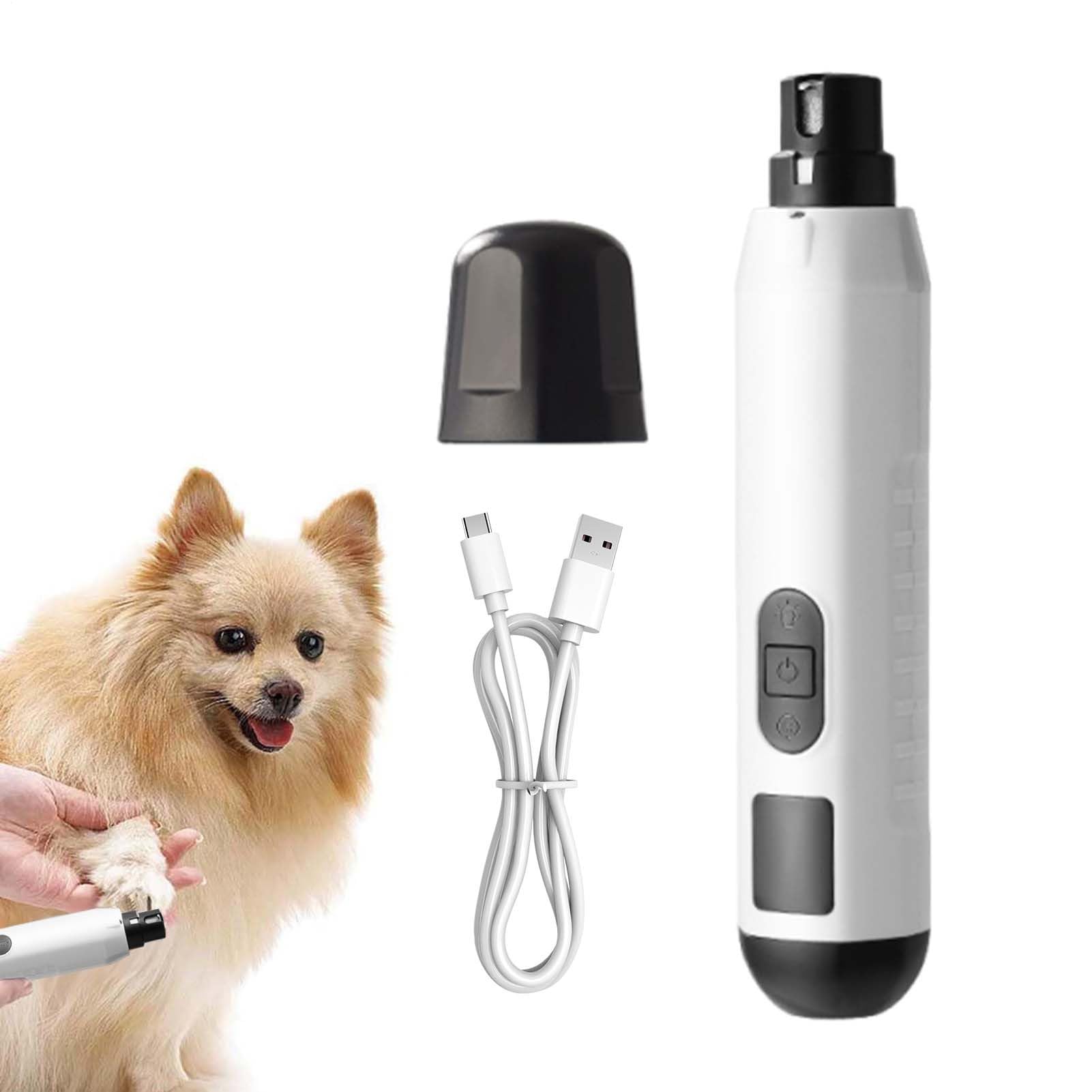 Ponceuse électrique pour ongles de chien et coupe-griffes USB pour chat