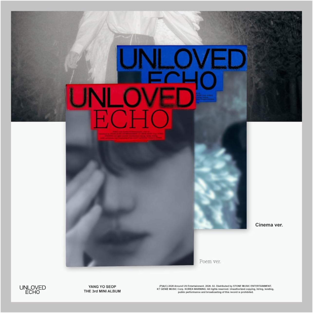 Yang Yoseop (Highlight) - [Unloved Echo] 3. mini album uszczelniony K-pop CD ze śledzeniem (2.Ver SET)