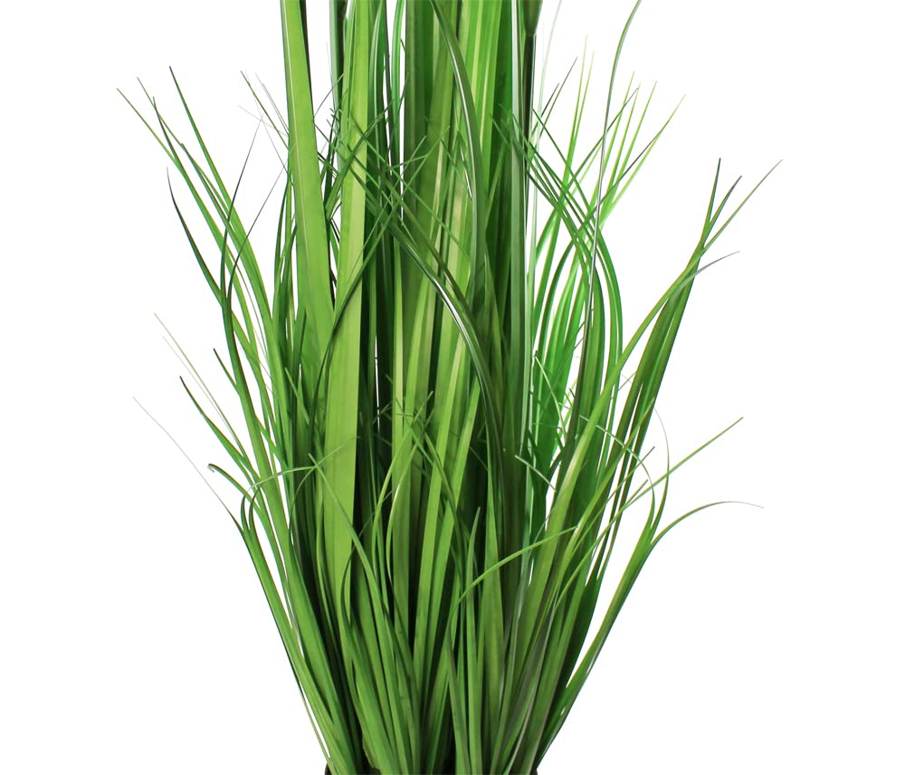 Arnusa Herbe de la pampa artificielle - 90 cm de haut - En pot - Herbe décorative - Plante artificielle d'intérieur (4)