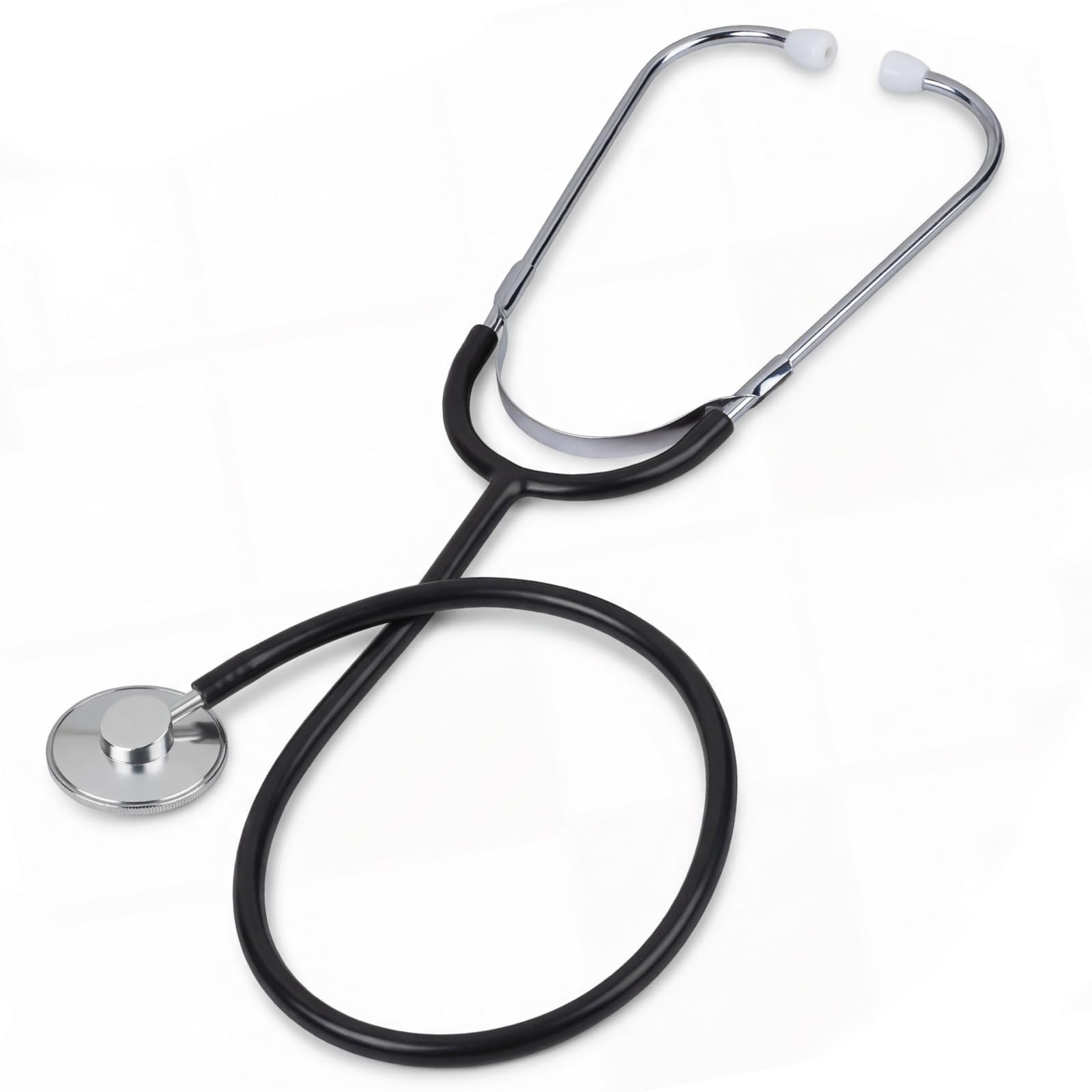 Veridian 05-12301 Prism Series Aluminum Single Head Nurse Stethoscope, Black-picture-19