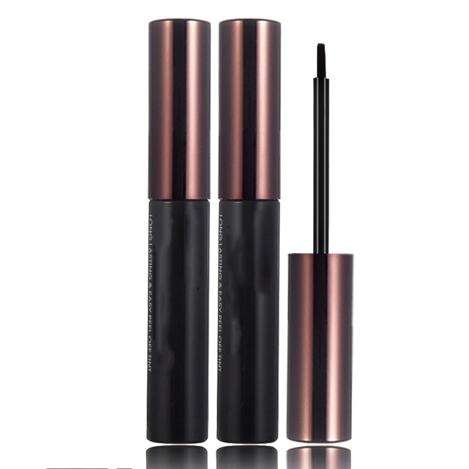 Peel Off Eyebrow Gel, 2pcs Long Lasting Waterproof Eyebrow Makeup, Natural Elegant Eyebrow Peel Off for Woman Girls, for All Types of Eyebrows, Brown