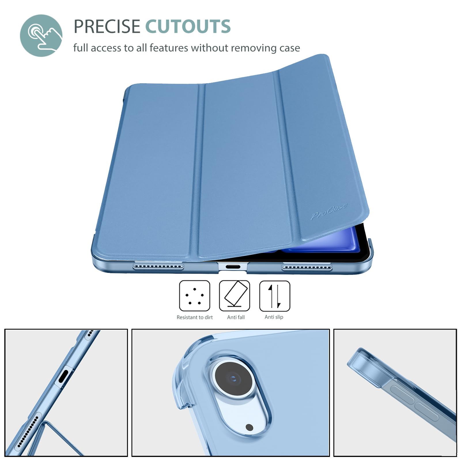 Apple iPhone Air sky blue ケース4つ付き Amazon.com: Akkerds Compatible with iPad Air 11 Inch Case 7th/6th