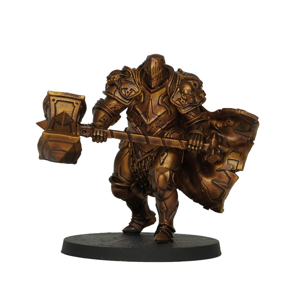 Vallejo Farba True Metallic Metal 18ml - Arcane Gold, Błyszczące wykończenie, idealne do gradientów i mieszania, zastosowanie pędzla, idealne do modelowania i rzemiosła