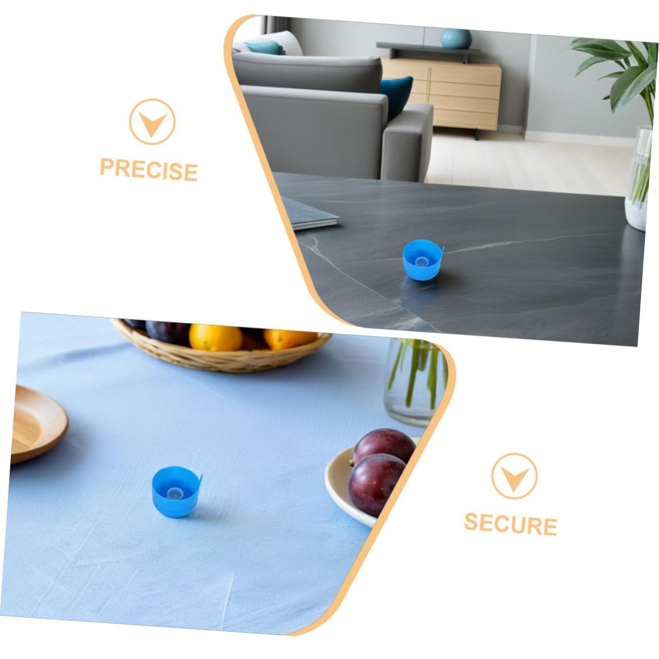 30 Pezzi Tappi a Vite per Bombola D'acqua in Plastica Design Ergonomico e Materiale Resistente, per Uso Domestico e Campeggio