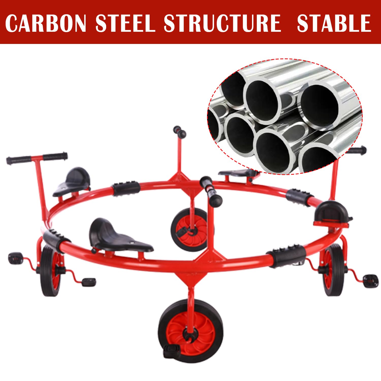 ペダルローラー 6輪 1人乗り用 子供から大人迄 ペダルローラー 6輪