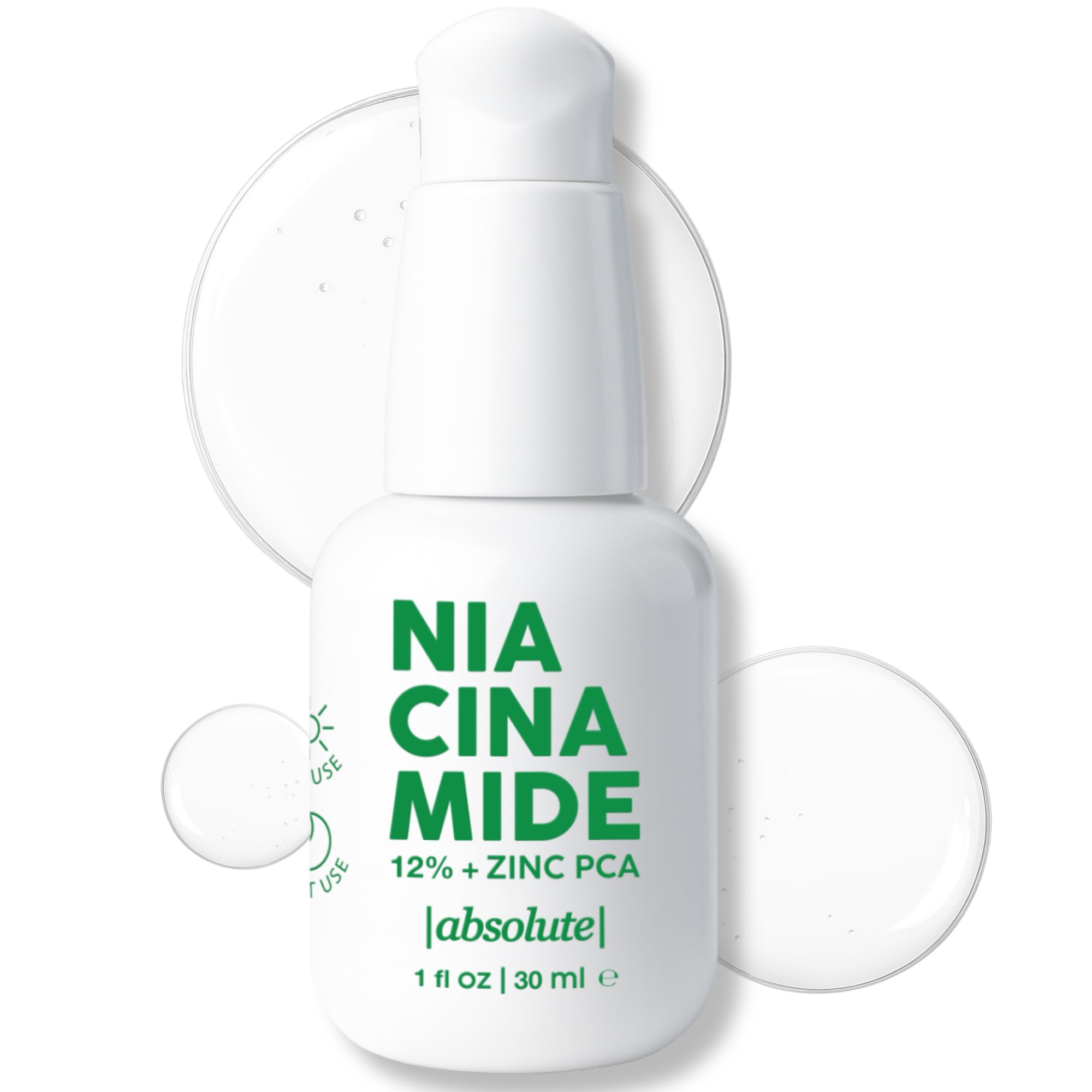 Amazon.com: Absolute 12% Niacinamide + 1% Zinc PCA Serum – Oil
