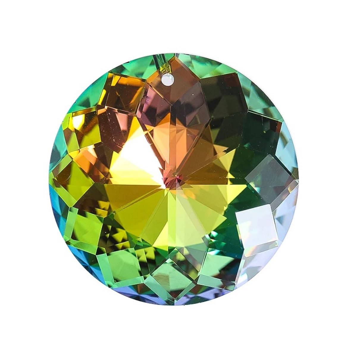 Crystal Chandelier Prism, Sun Catcher, 45mm Crystal Prisms Glass Faceted Hanging Pendant Home Decor