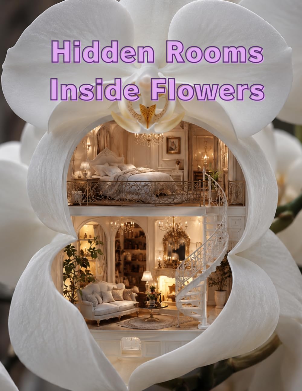 Hidden Rooms Inside Flowers: A Dreamlike Miniature Dollhouse Fantasy World