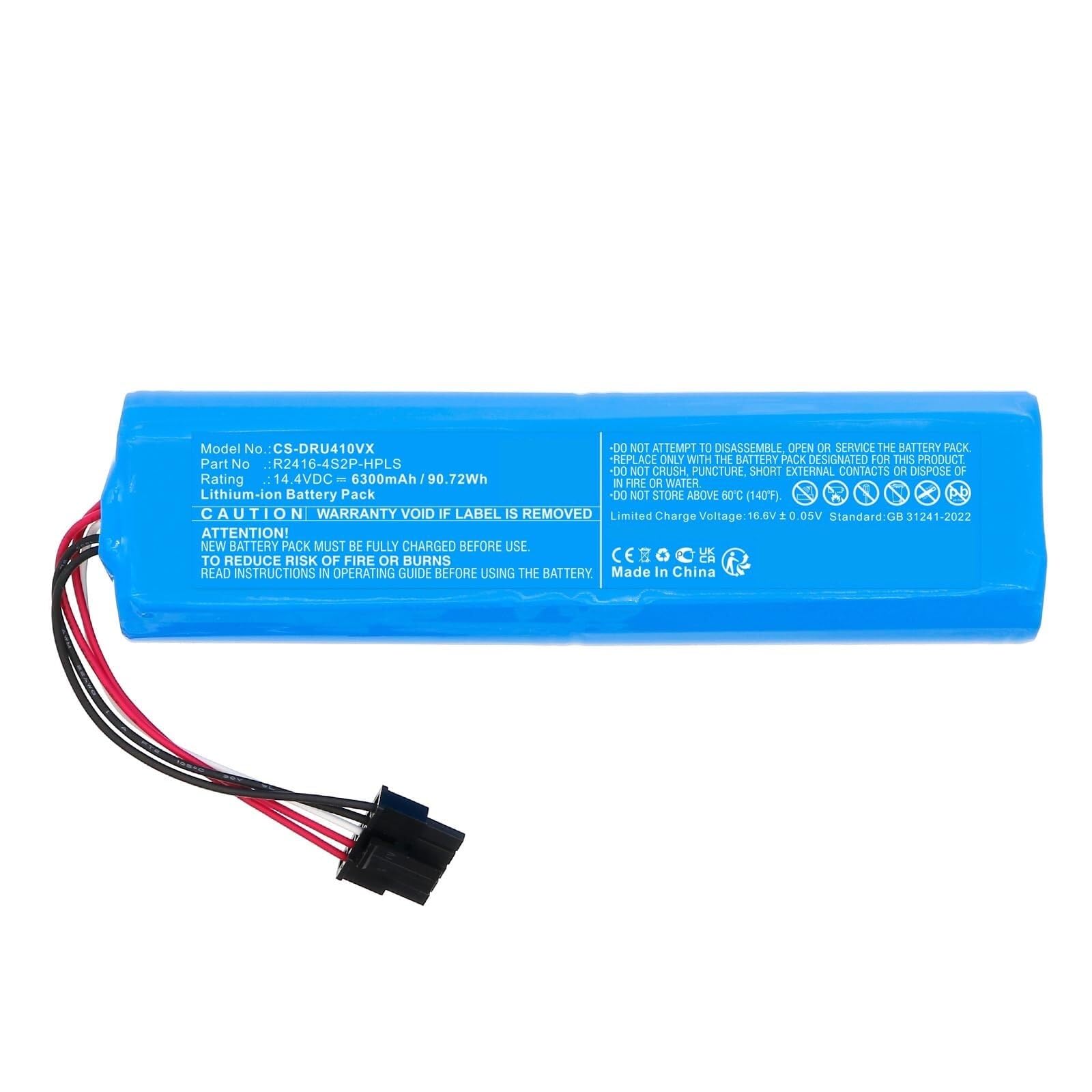 Batería Dreame R2416-4S2P-HPLS que soluciona los problemas de carga en D10s Plus