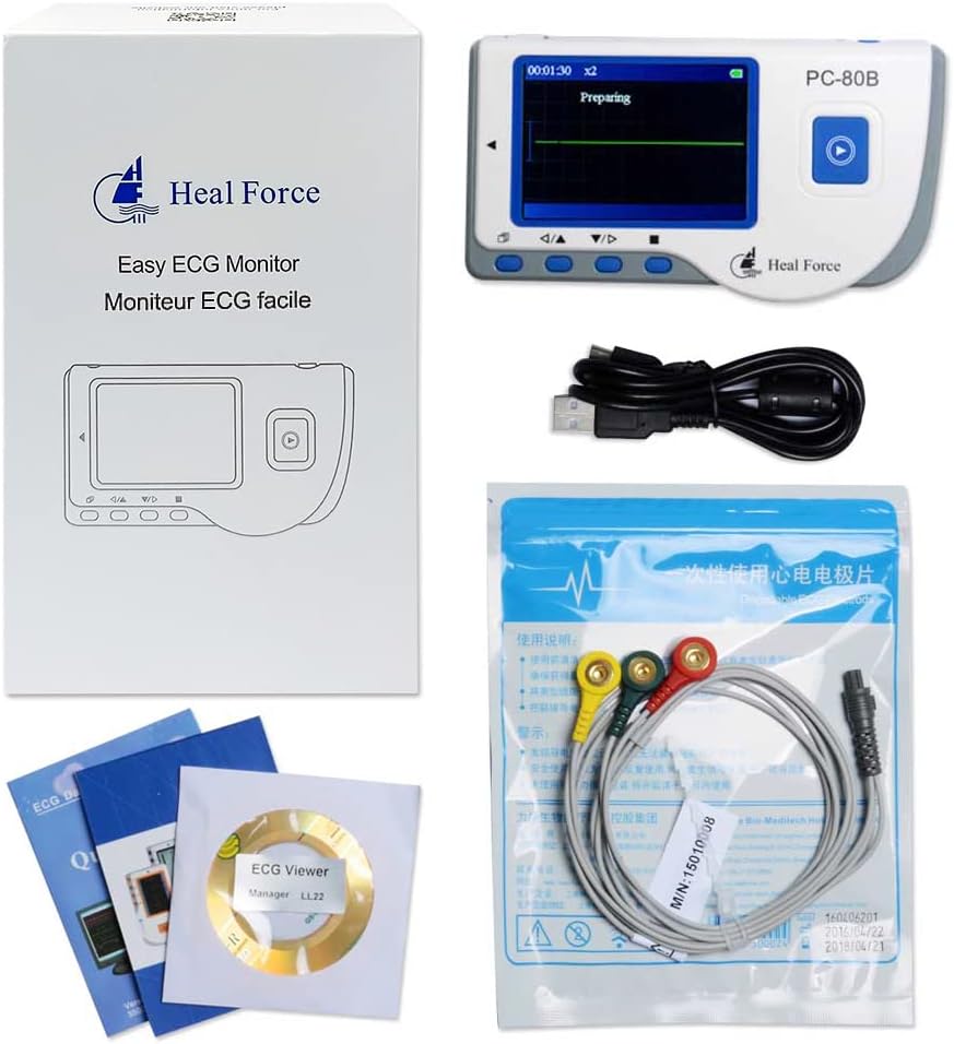 Amazon.co.jp Heal force Prince 80B Easy Handheld Portable Heart Rate