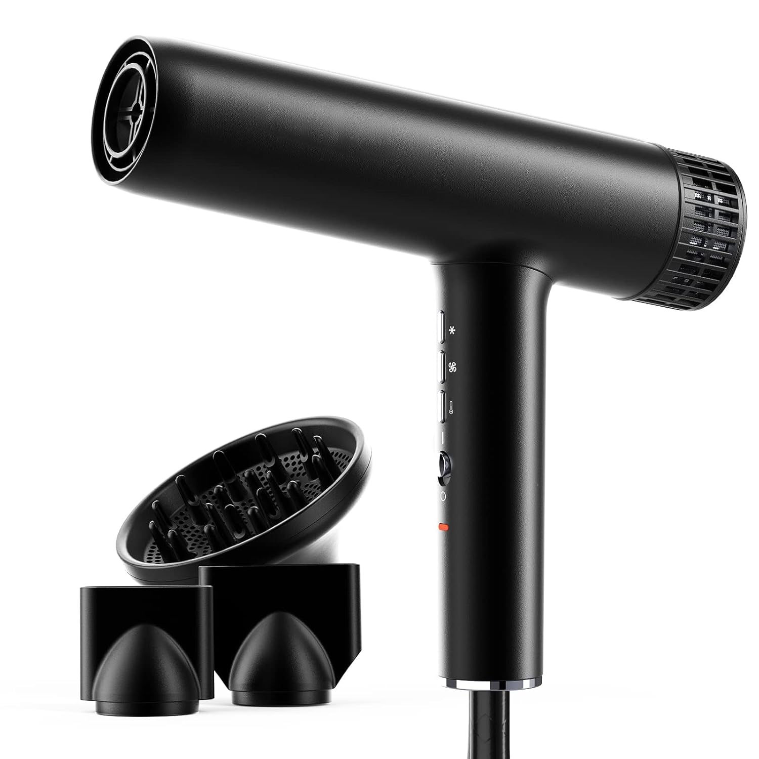 Hair Dryer Professional Brushless Motor Ionic Hair Blow Dryer with Diffuser Magnetic Nozzles 0 83Pound 2000W 60dB 3