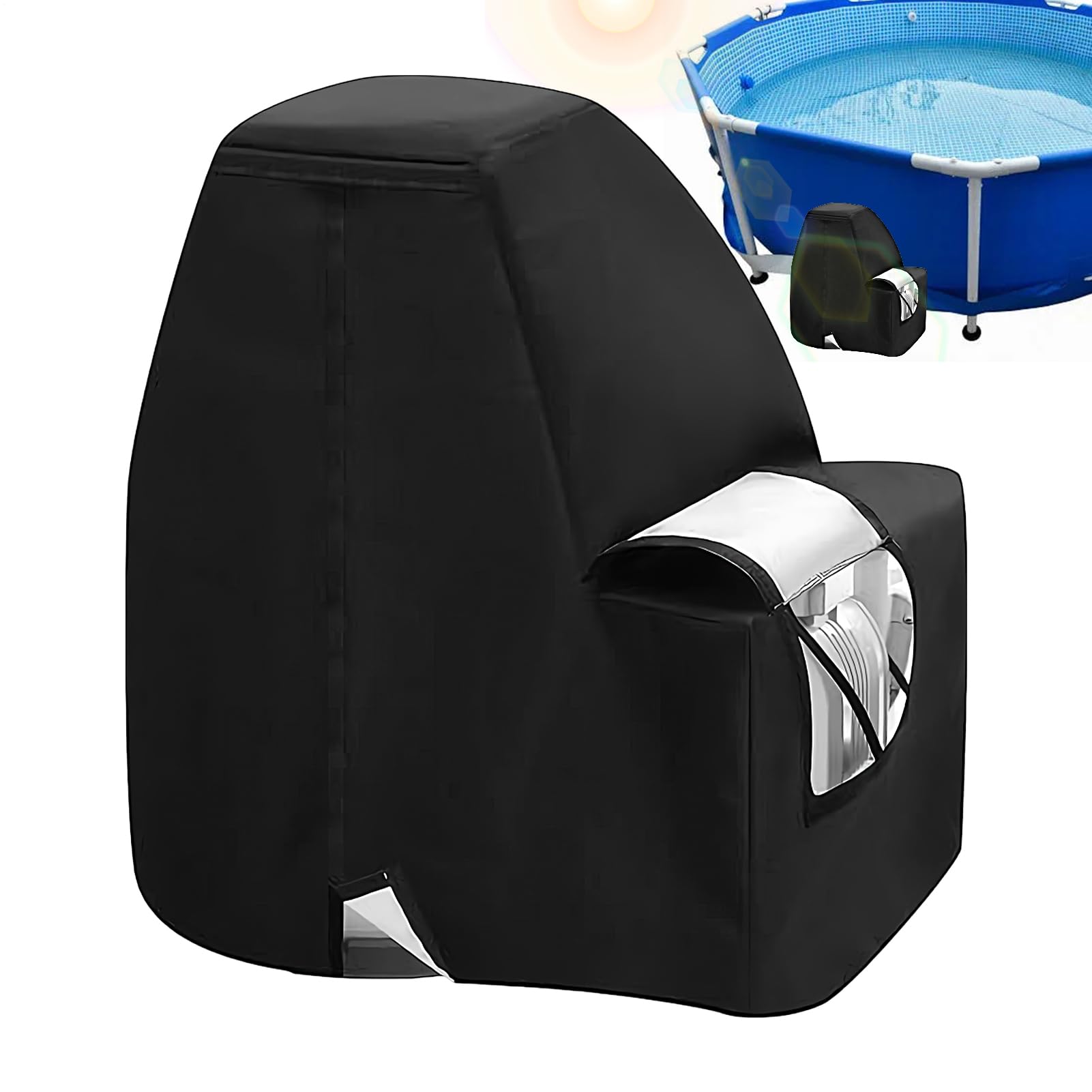 Housse pour filtre à sable, protection UV