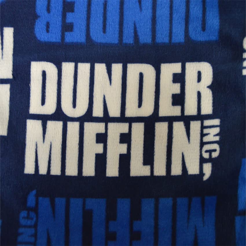BioWorld Merchandising Mens The Office TV Dunder Mifflin Silky Fleece Lounge Pant2
