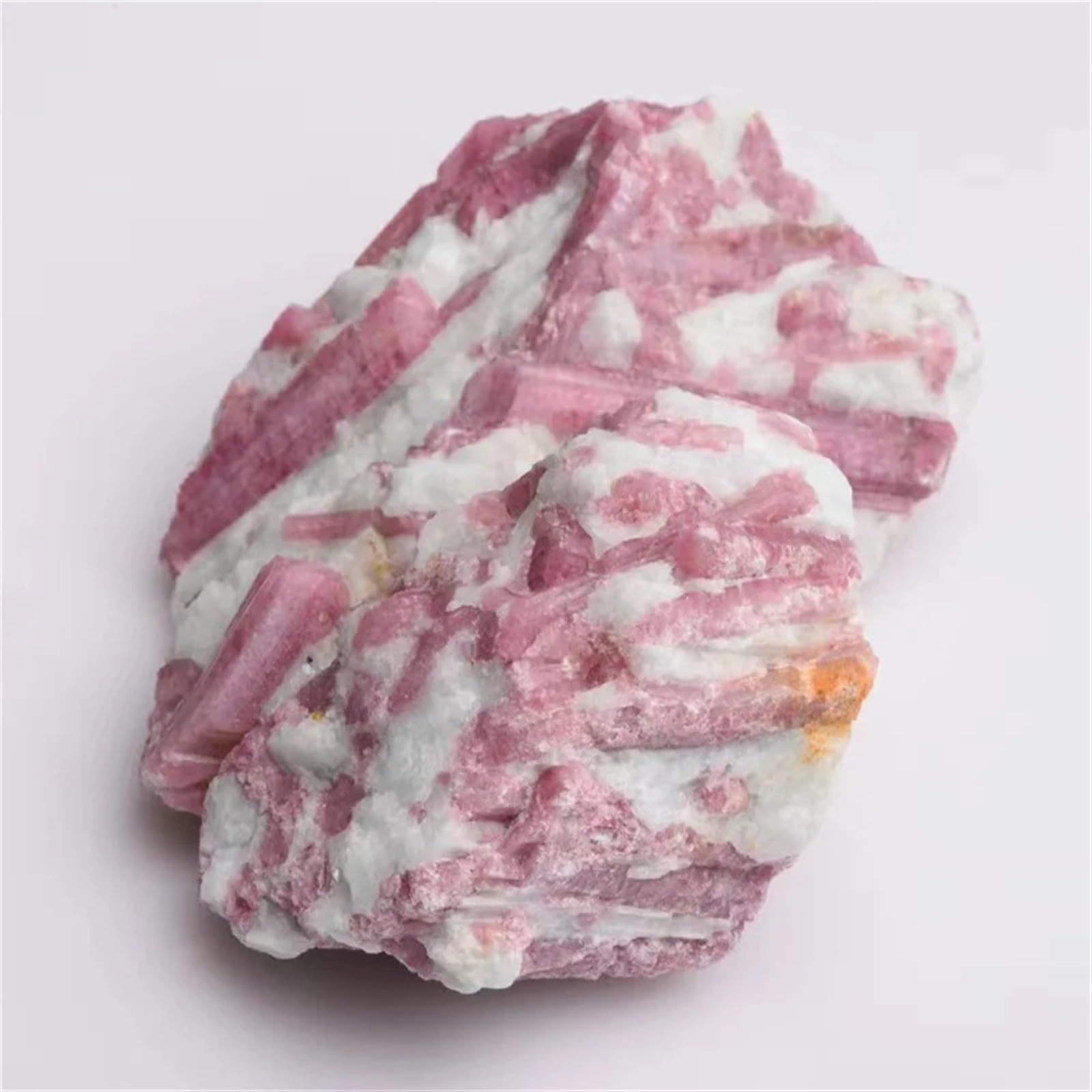 AUOQKQUT Tourmaline Crystal Irregular Rough Stone Home Decoration Home Decor(220-280g)