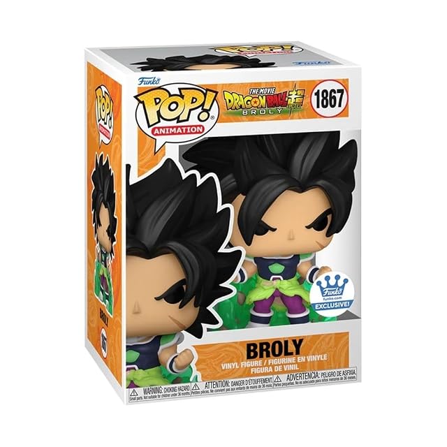 ¡Pop! Dragonball Super 1867 Broly Exclusive