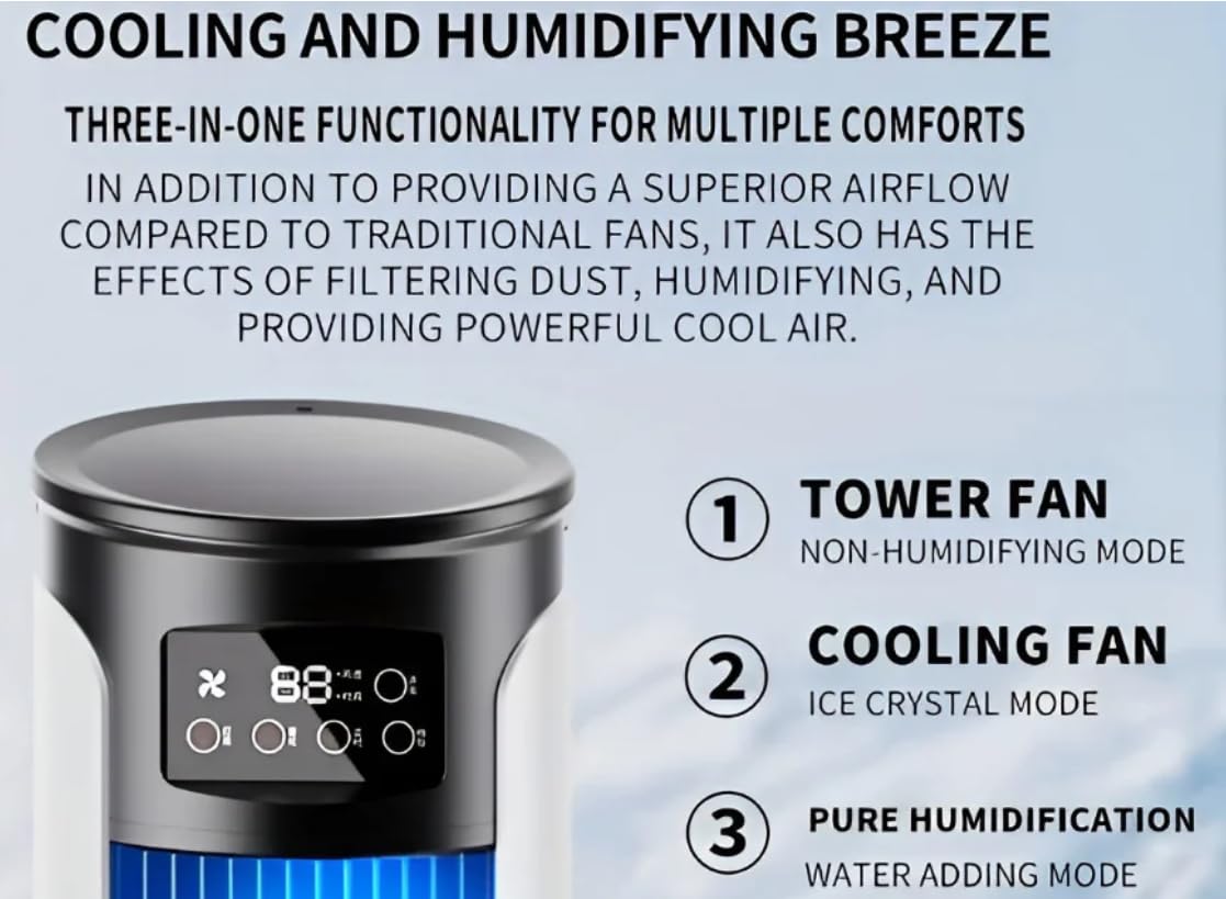 Portable Air Conditioner Indoor Evaporative Room Air Cooler(Style 1)