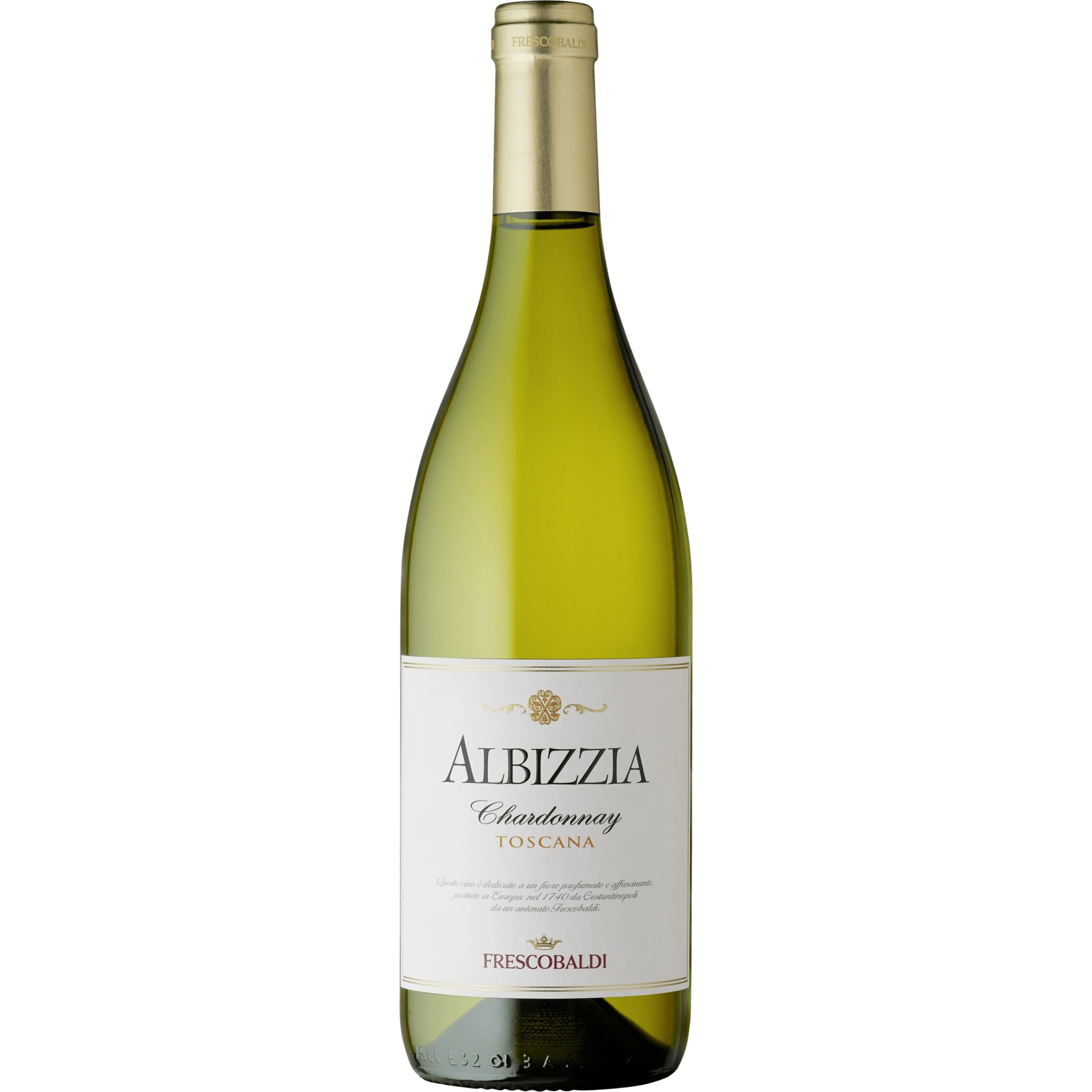 Frescobaldi Toscana Albizzia Chardonnay IGT Weisswein Weiss Trocken Italien inkl. FeinWert E-Book (6 x 0.75 l)