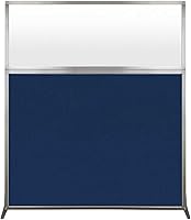 Vista 9 de Versare Hush Screen - Divisor de habitación portátil Divisor de pared de estación de trabajo Paneles silenciosos de privacidad independientes