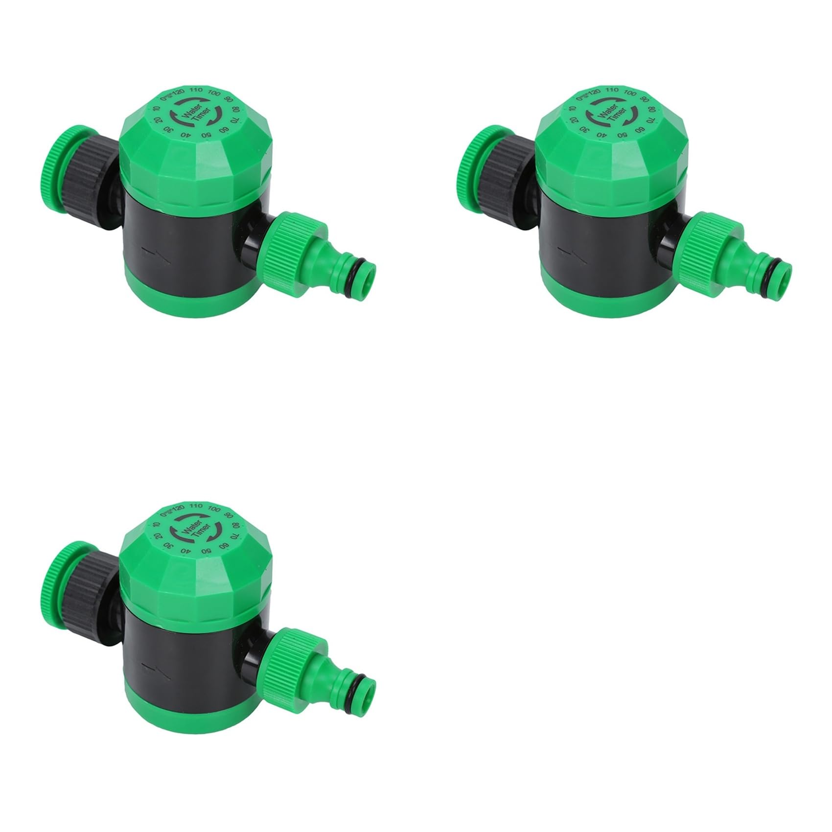 Jnchdghwa 3X Mechanical Sprinkler Timer with Swivel,Garden Hose Watering Timer,Watering Waterproof HoseTimer
