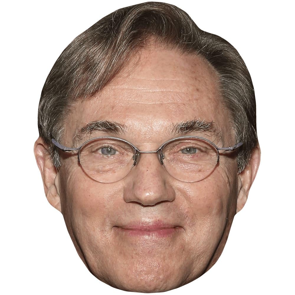 Richard Thomas (Comb Over) Celebrity Mask, Flat Card Face, Fancy Dress Mask