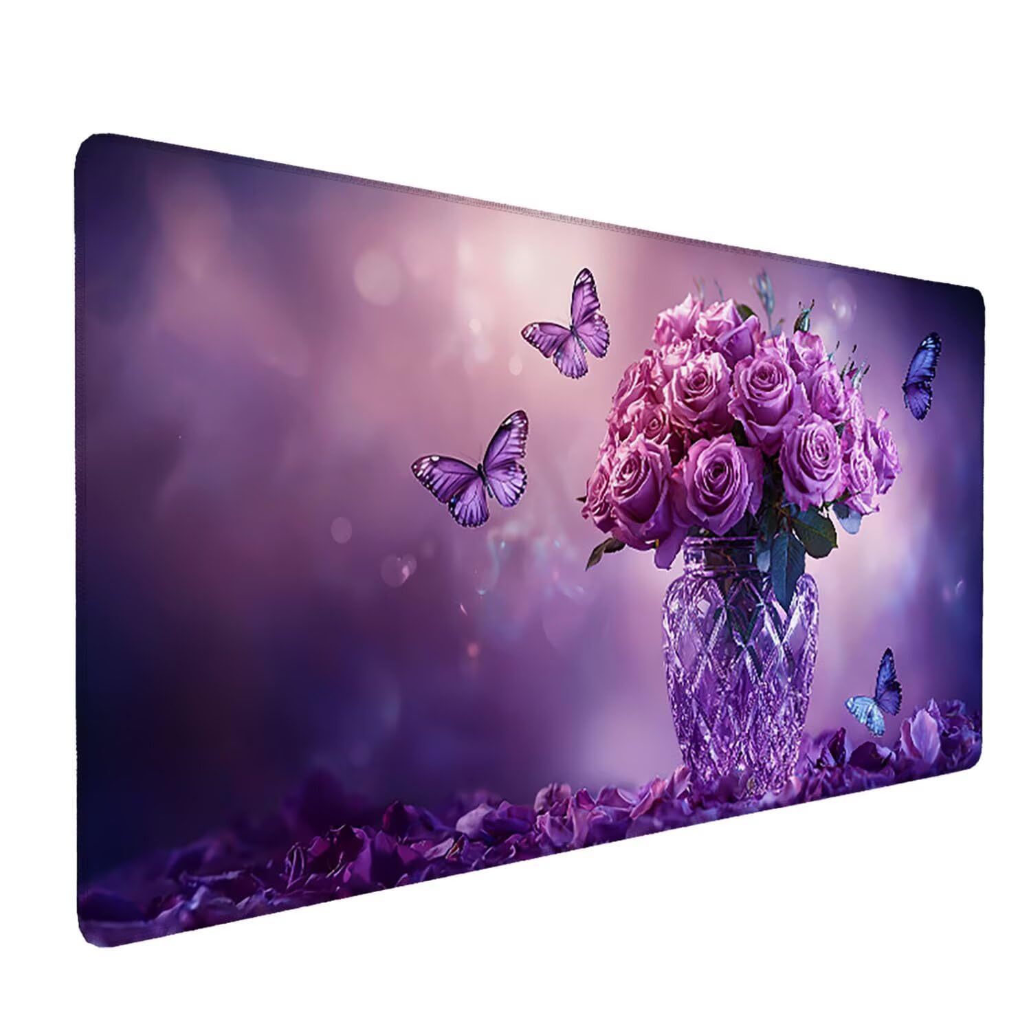 Podkładka pod mysz do gier, 1600 x 800 mm, XXL, duża gamingowa podkładka pod mysz, wodoodporna podkładka pod mysz, długa podkładka na biurko z przeszytymi krawędziami, mata na biurko z gumową podstawą