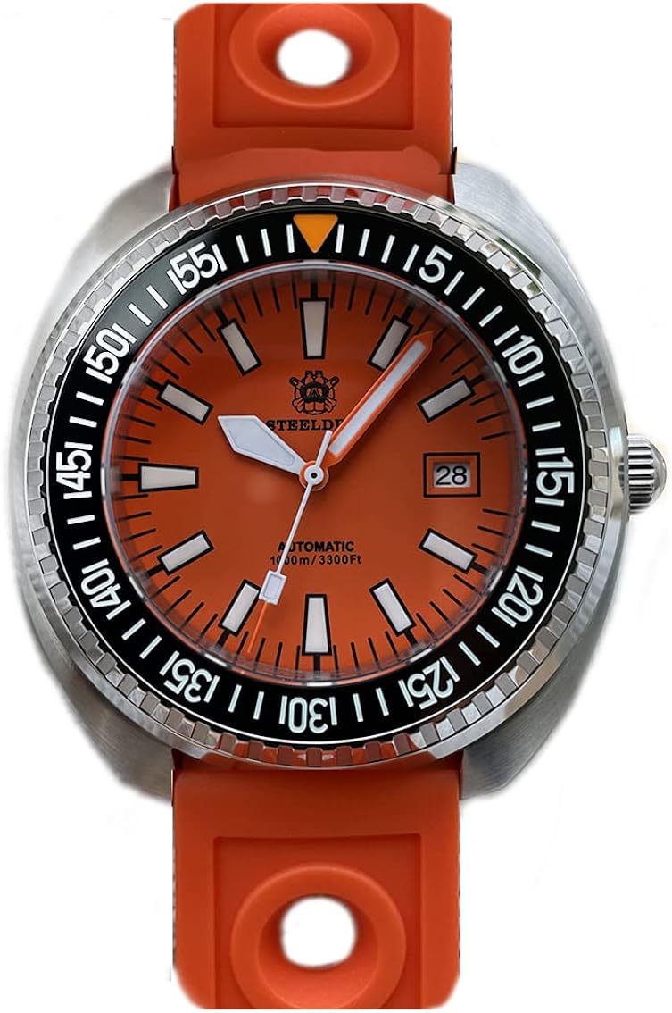 STEELDIVE SD1983 Dive Watch Ceramic Bezel 100Bar Waterproof NH35