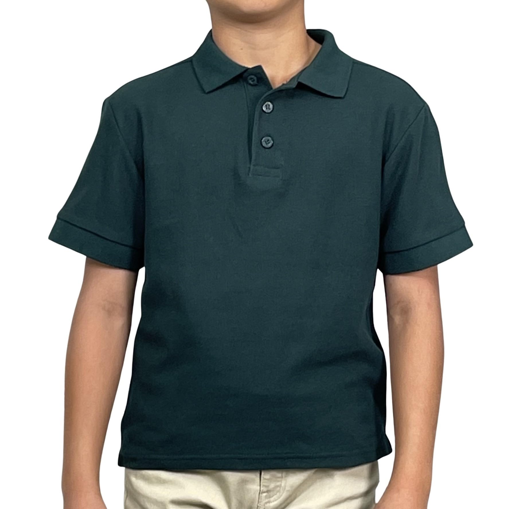 Access Unisex Kids' School Uniform Pique Polo
