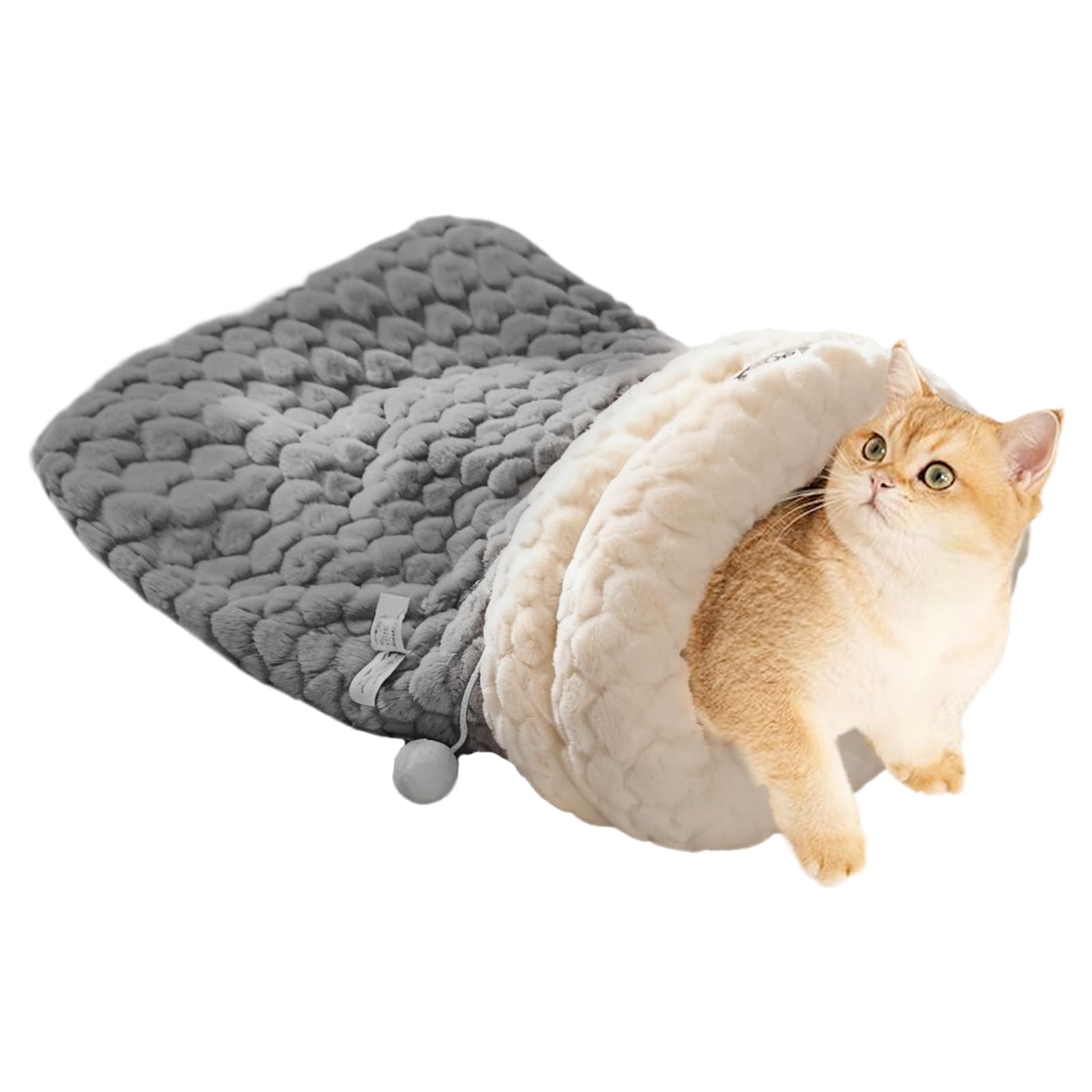 Sac de couchage pour chat idéal pour réchauffer les nuits dans la chambre