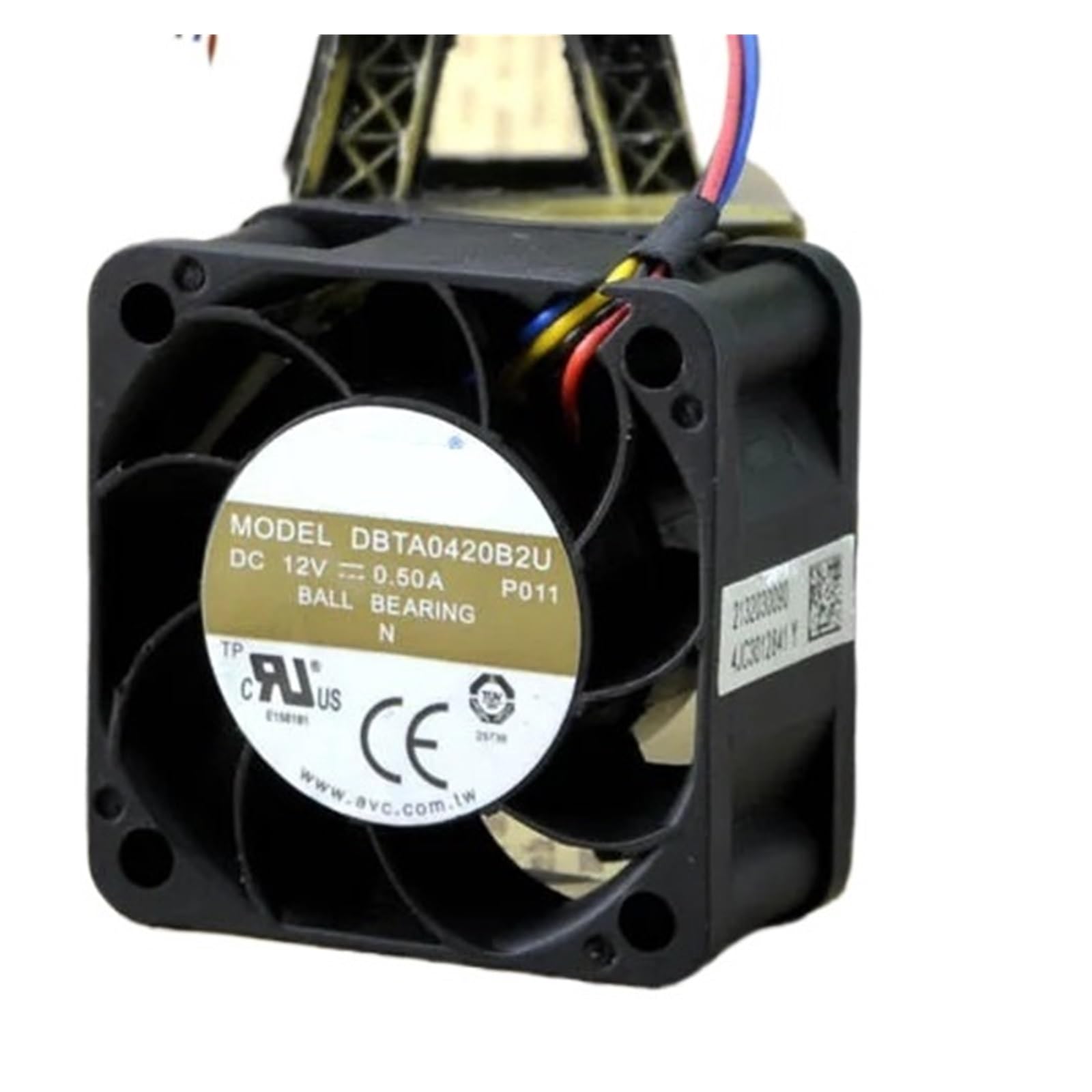 TRBFGVCJ DBTA0420B2U 12VDC 0.50A 4WIRES PWM COOLING FAN SIZE: 4020