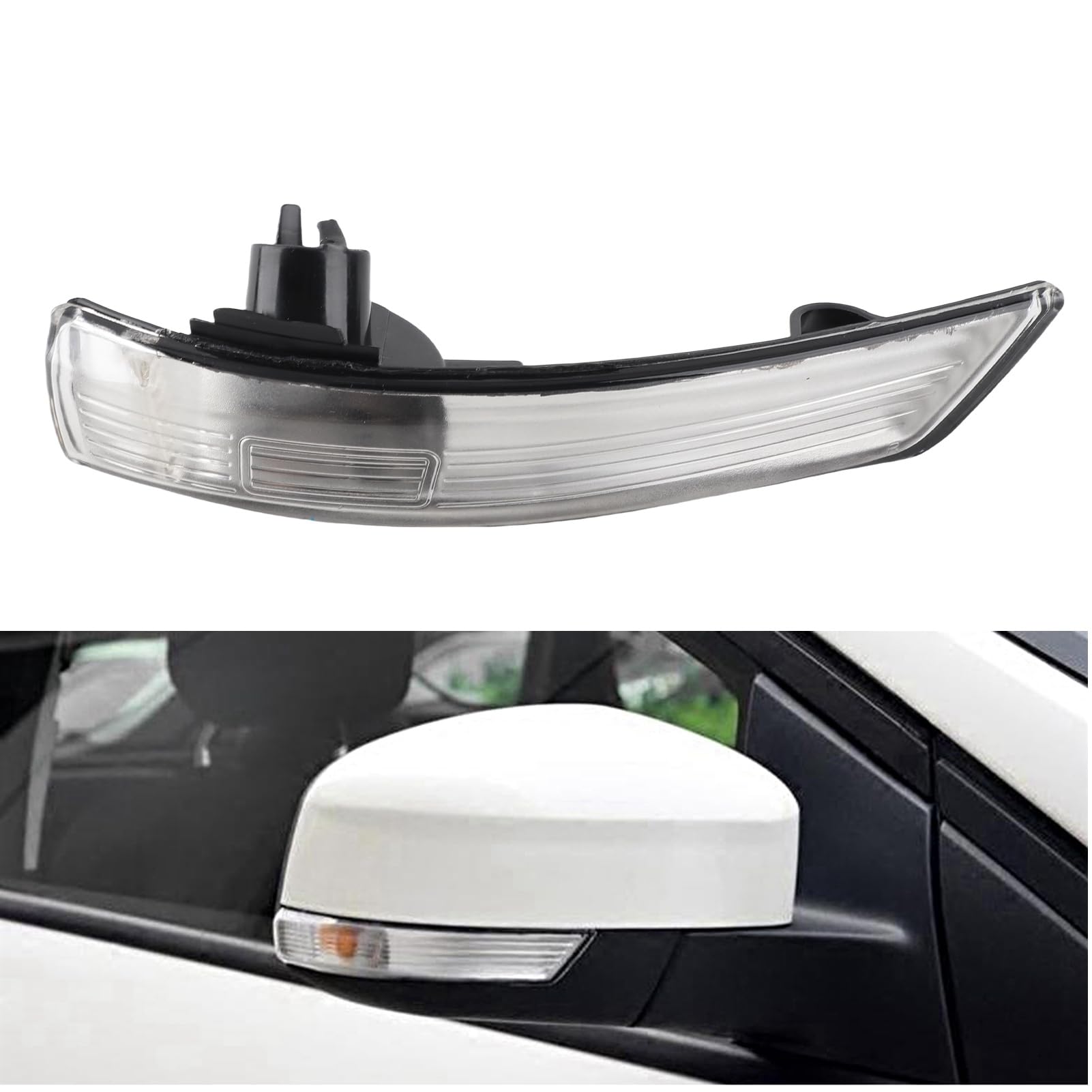 Aramox Indicatore Di Direzione Specchietto Retrovisore, Sostituzione Spia Specchietto Retrovisore Sinistro/Destro, Adatto Per Focus 2012-2017, Mondeo 2008-2012, Destro