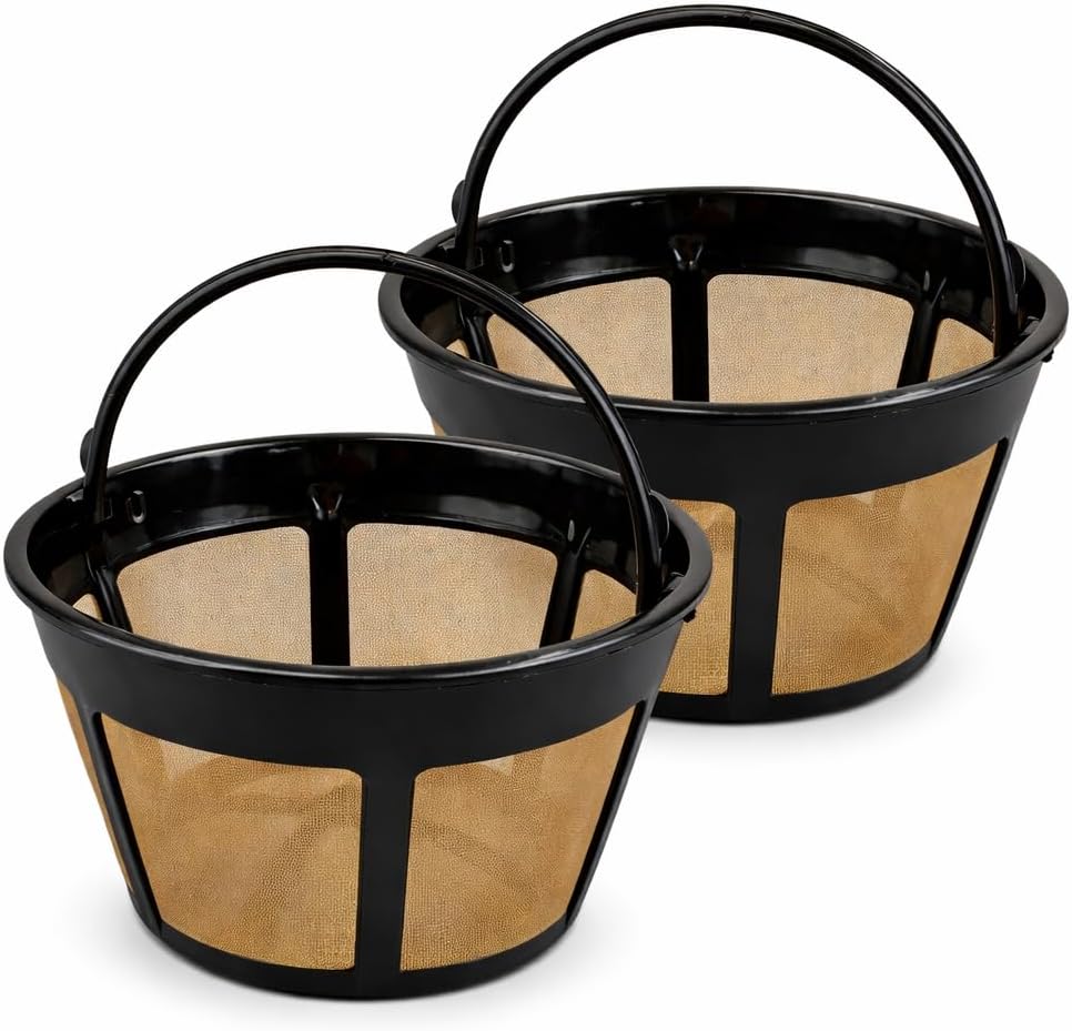 2 Pack Reusable Coffee Filter Compatible BUNN Coffee Maker Permanent filter