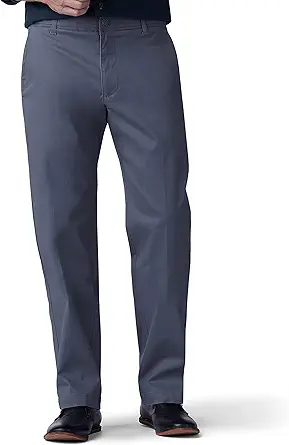 Lee Men's Extreme Motion Flat Front Regular Straight Pant