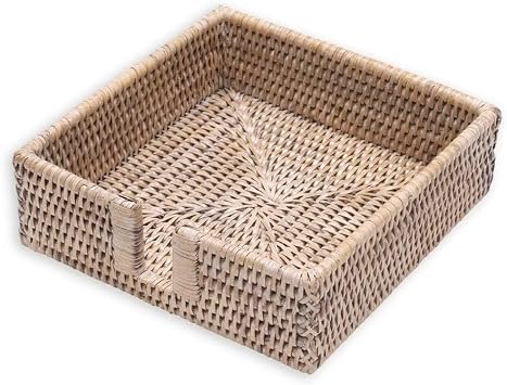 Rattan Luncheon Napkin Holder - Thumbnail 3