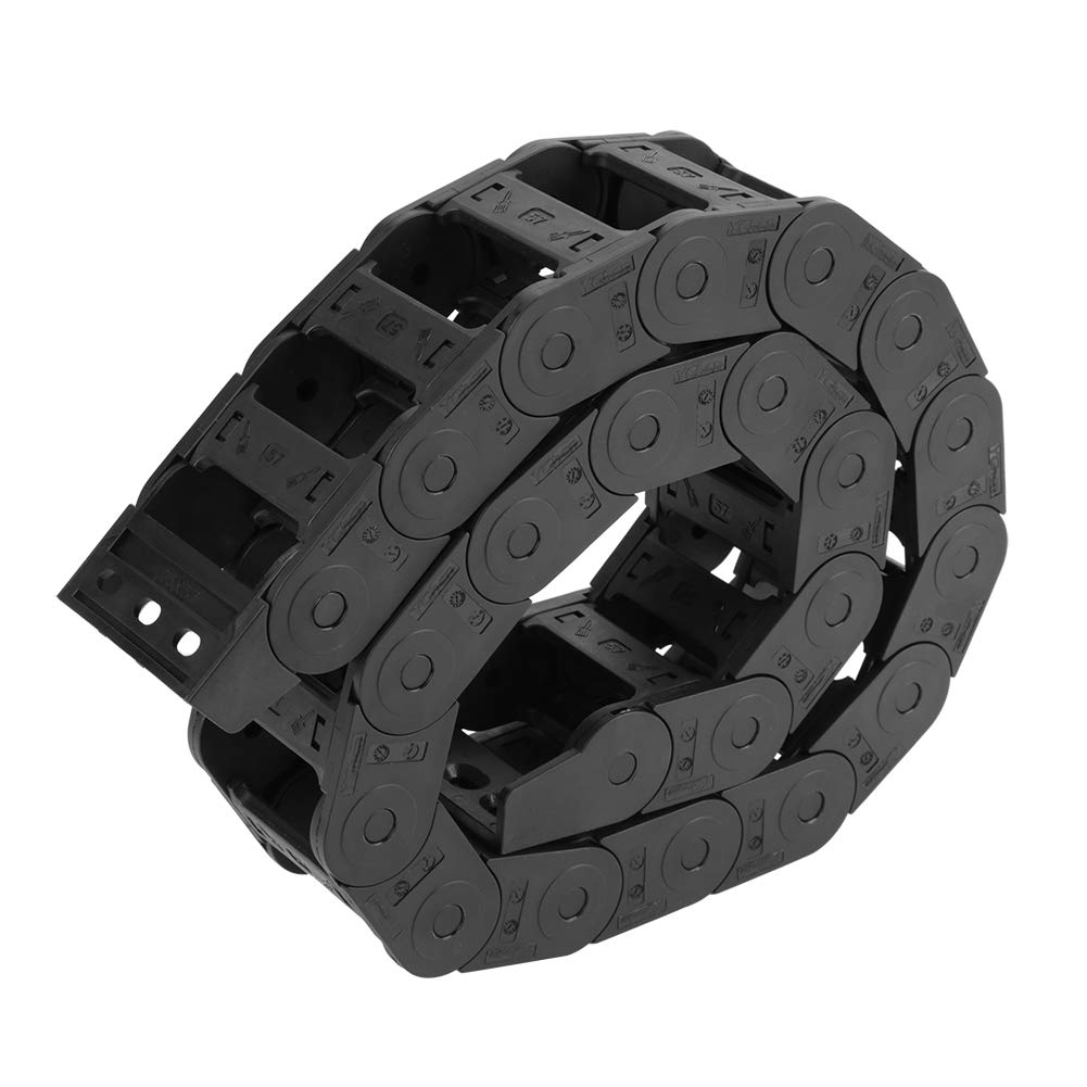 Catena Portacavi, 100 Cm 25 X 57 Mm Nylon Aperto Su Entrambi I Lati Cavo Portacavi Trasportatore A Catena Per Incisione Trasportatore Per Filo Accessorio